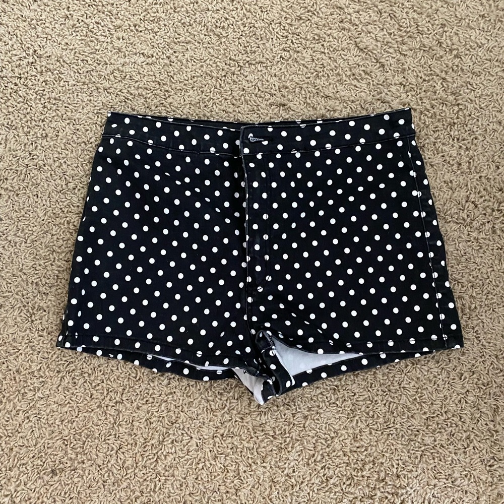 Polka dot shorts
